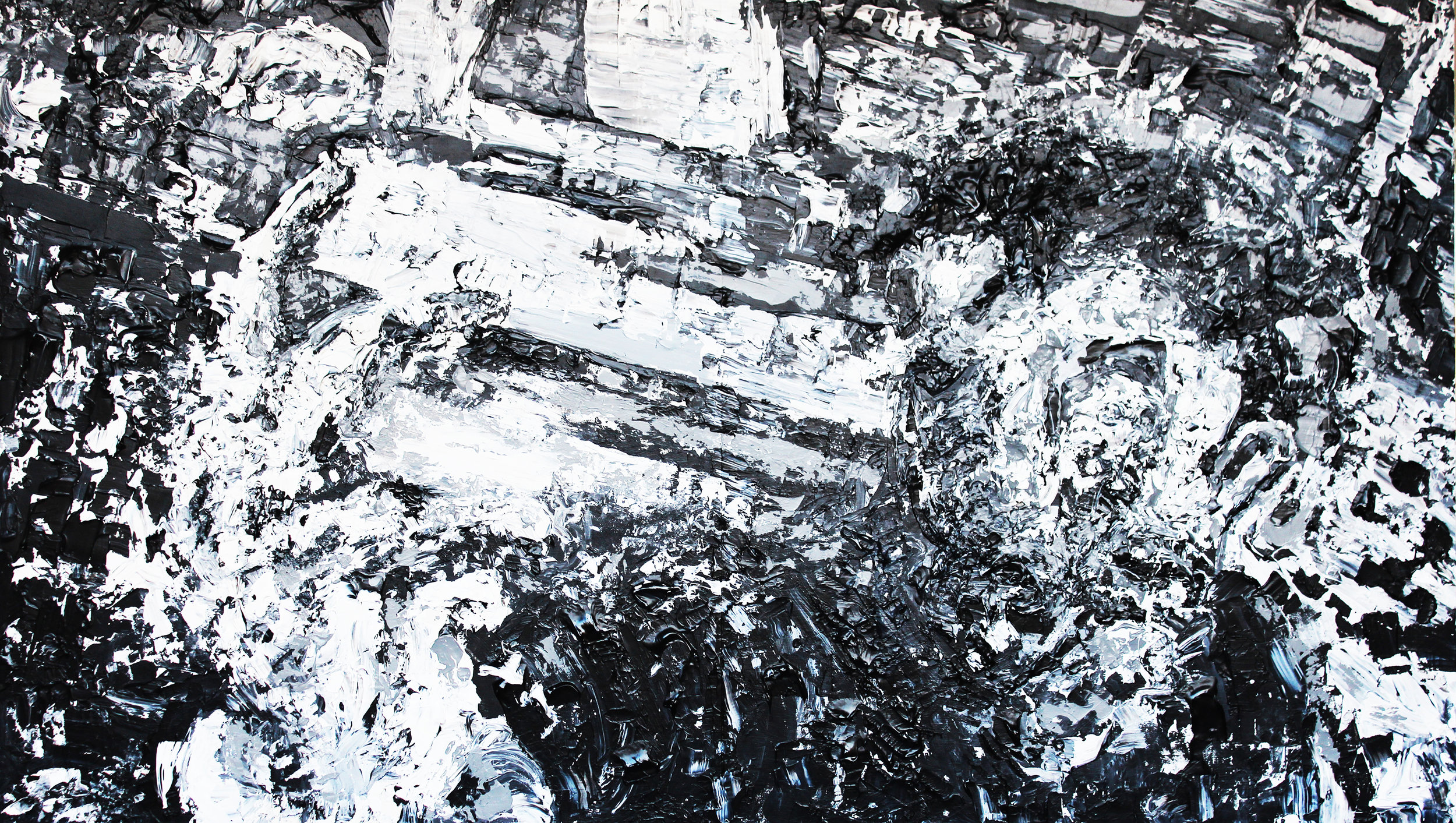 Call It Off! Acrylic on Panel 48" x 84"