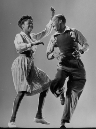 1943 年 LIFE 雜誌 Lindyhop 專欄:Leon James & Willa Mae Ricker