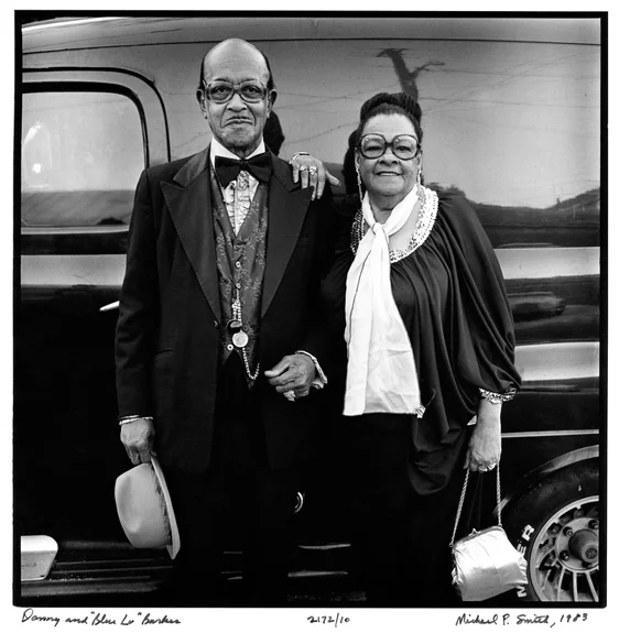 Blue Lu Barker 與 Danny Barker ( via The Historic New Orleans Collection )