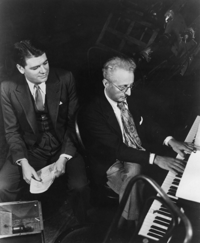 著名作曲/填詞家 Hammerstein(左)與 Jerome Kern(右)( via Rodger & Hammerstein )