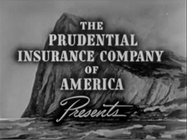Prudential 保德信保險公司在 1940 年代用直布羅陀巨巖作為可靠的象徵( via : Wikipedia )