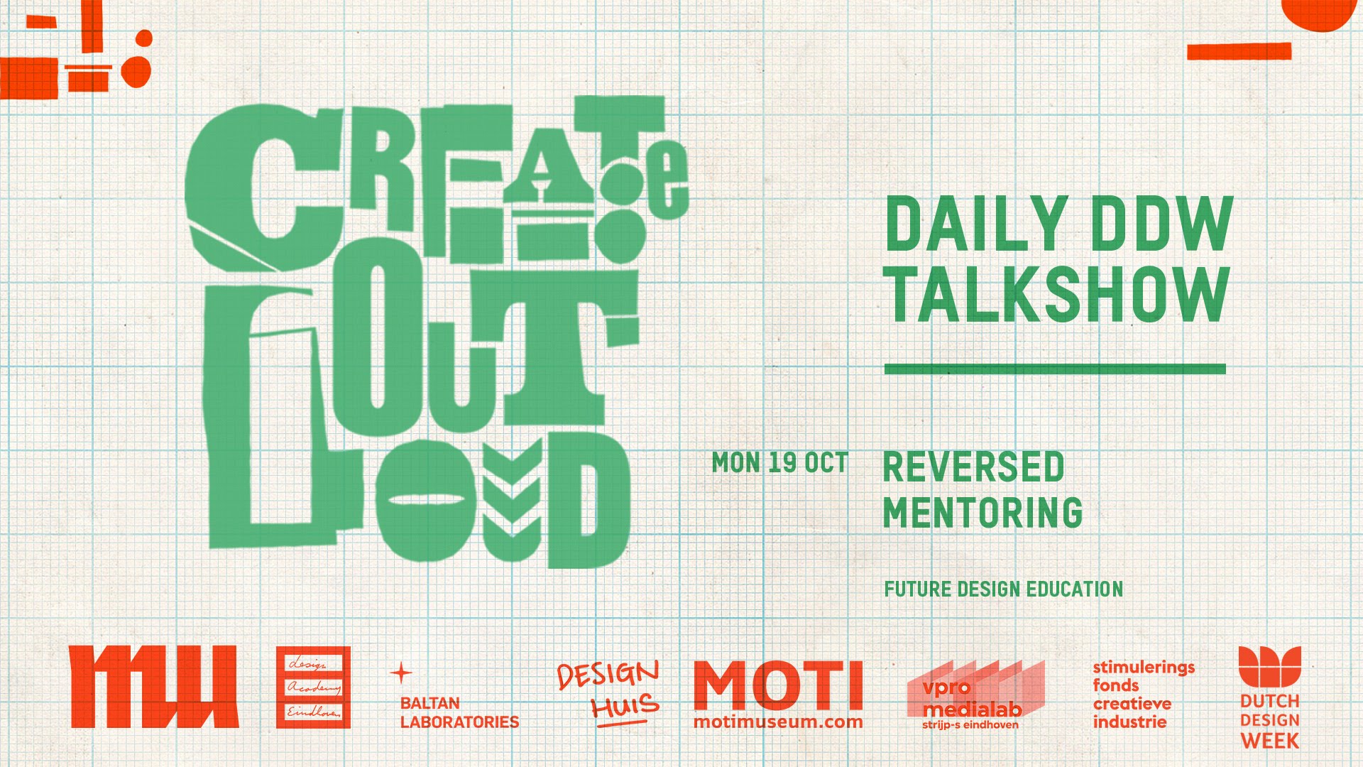 Create Out Loud: Peek & Poke Project Description : In preparation for her Dutch Design Week talk show Create Out Loud, Dutch TV personality Isolde Hallensleben sought me out to create content and provide strategic advice. This document describes her plan to unite students from the Design Academy Eindhoven and the Technical University Eindhoven in a collaborative live event specific to Dutch Design Week. The event is supported by both academic institutions, along with MU in Eindhoven. This is an ongoing project and will likely take place during DDW 2017.