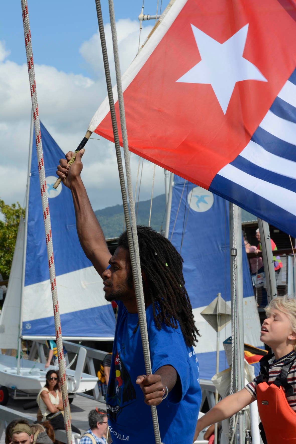 West Papaun Flag Flying on boat.jpg