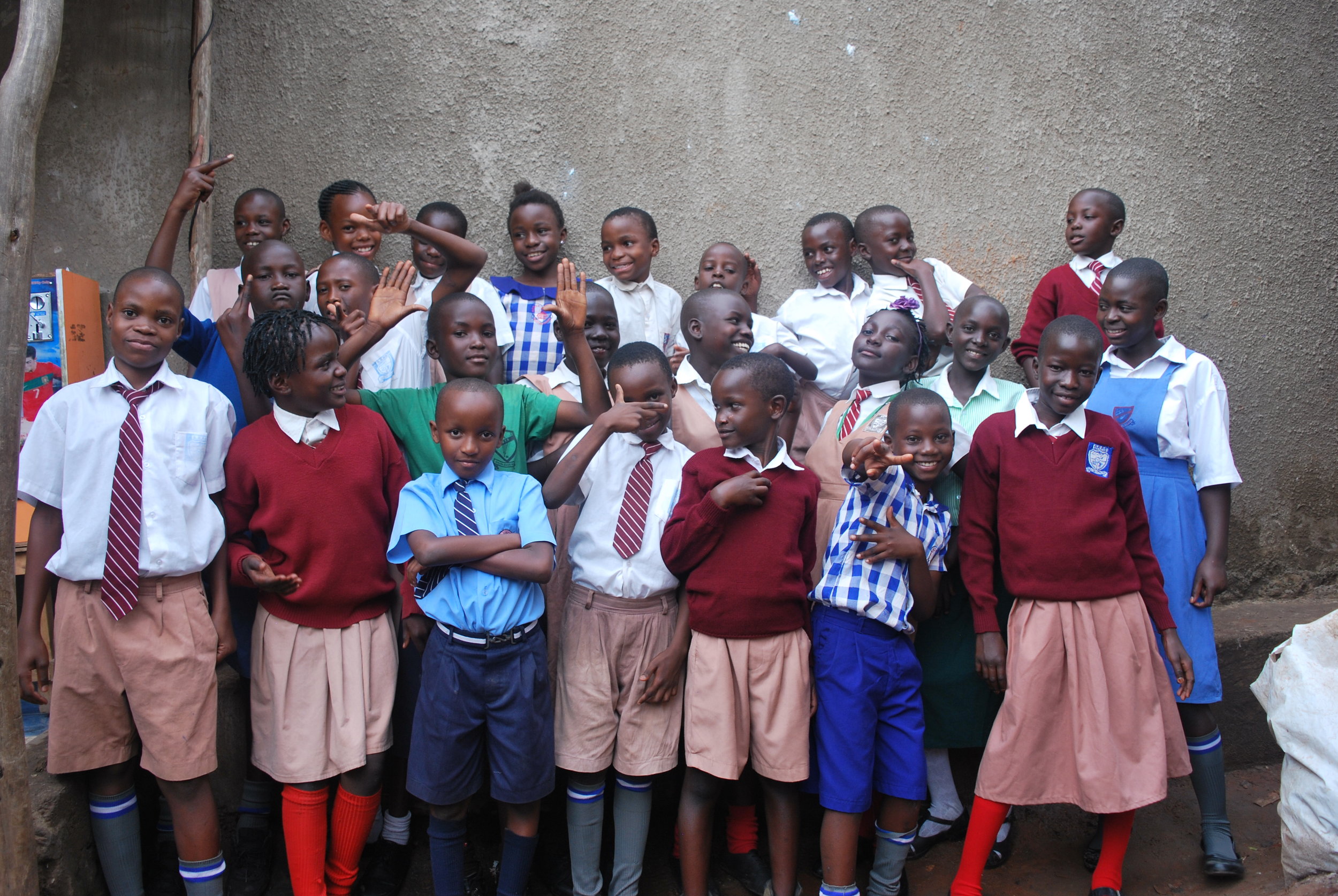 24 of 42 sponsored children going back to school on 30th Jan 2017.