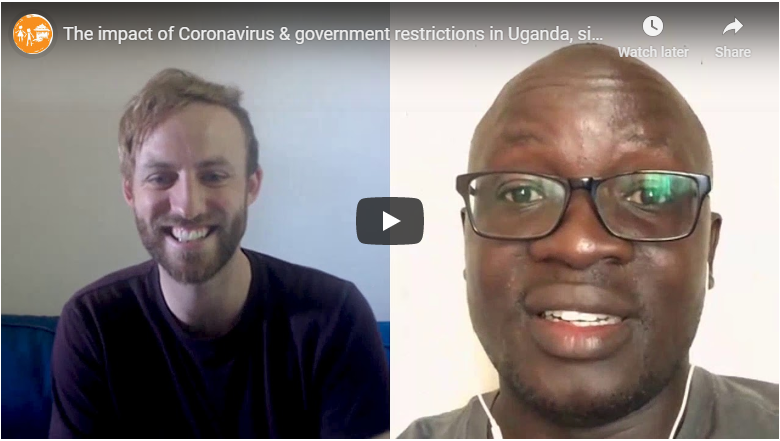 Francis talks about Coronavirus and government restrictions in Uganda