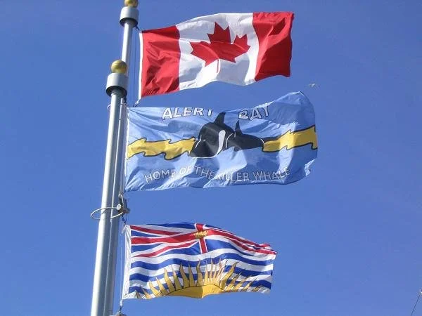 Our Flags in Gilbert Popovich Memorial Town Square