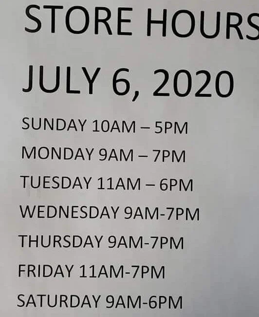 Alert Bay Shop Rite/Rona Hours — Village of Alert Bay