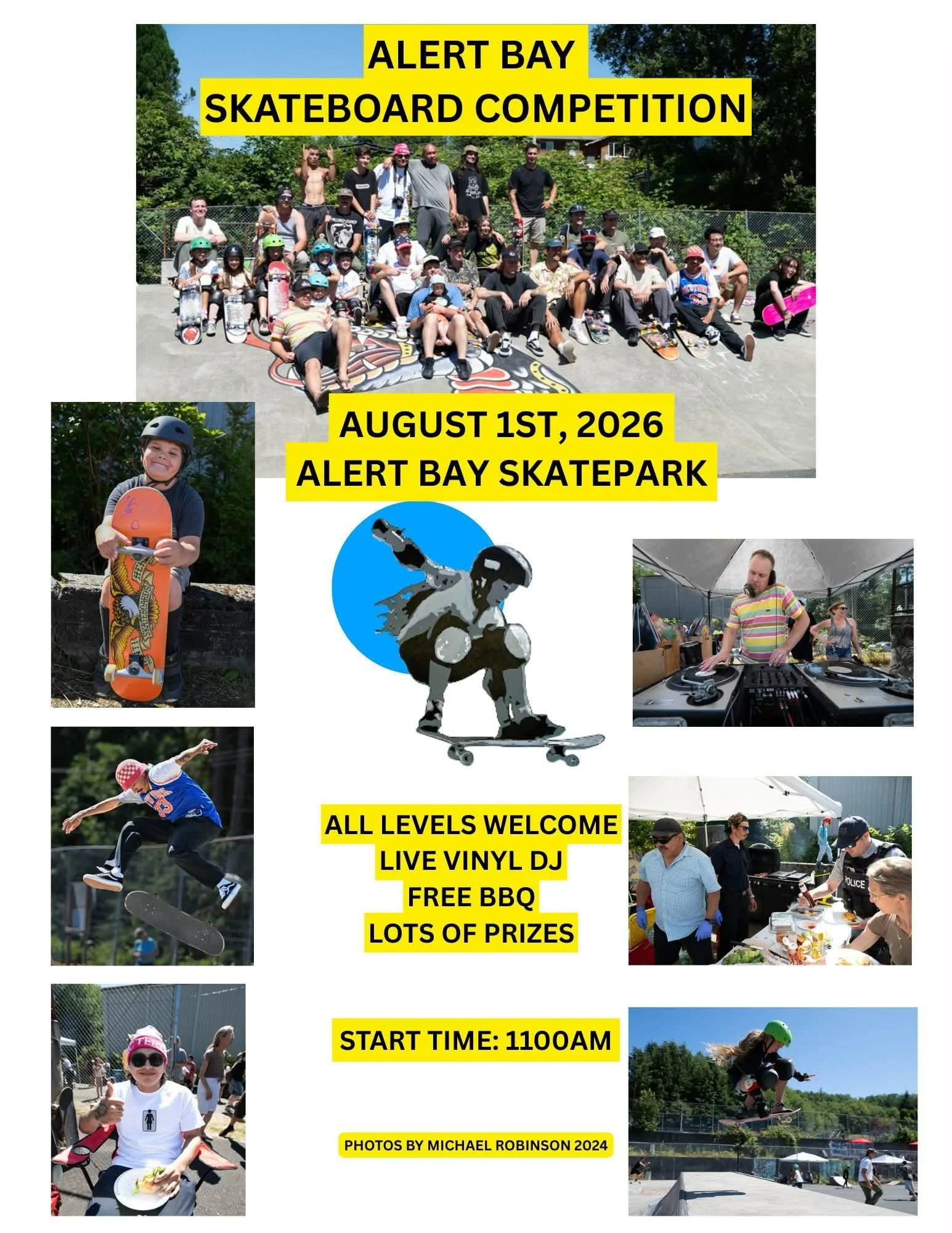 Alert Bay Skate Park Competition