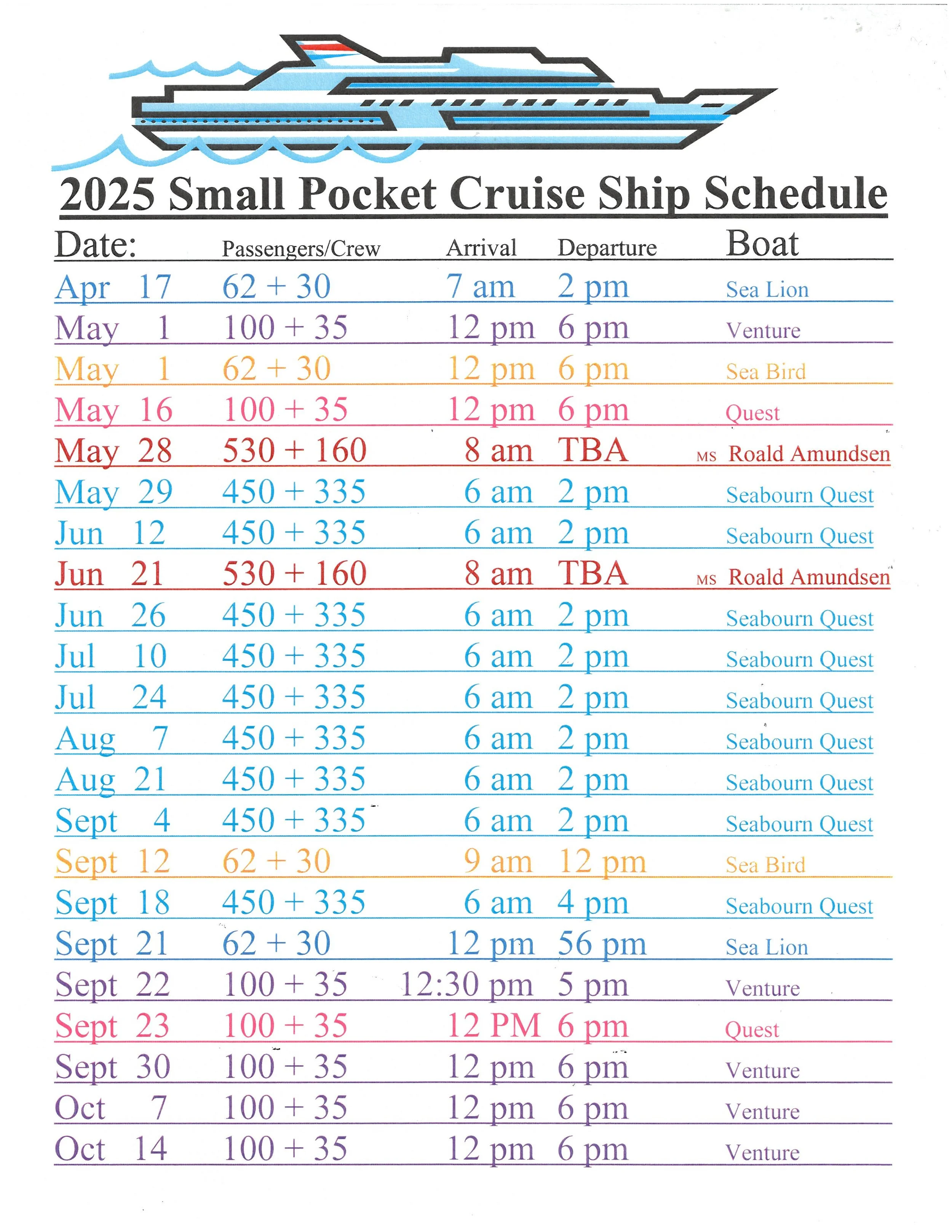 2025 Small Pocket Cruise Ship Schedule.jpg