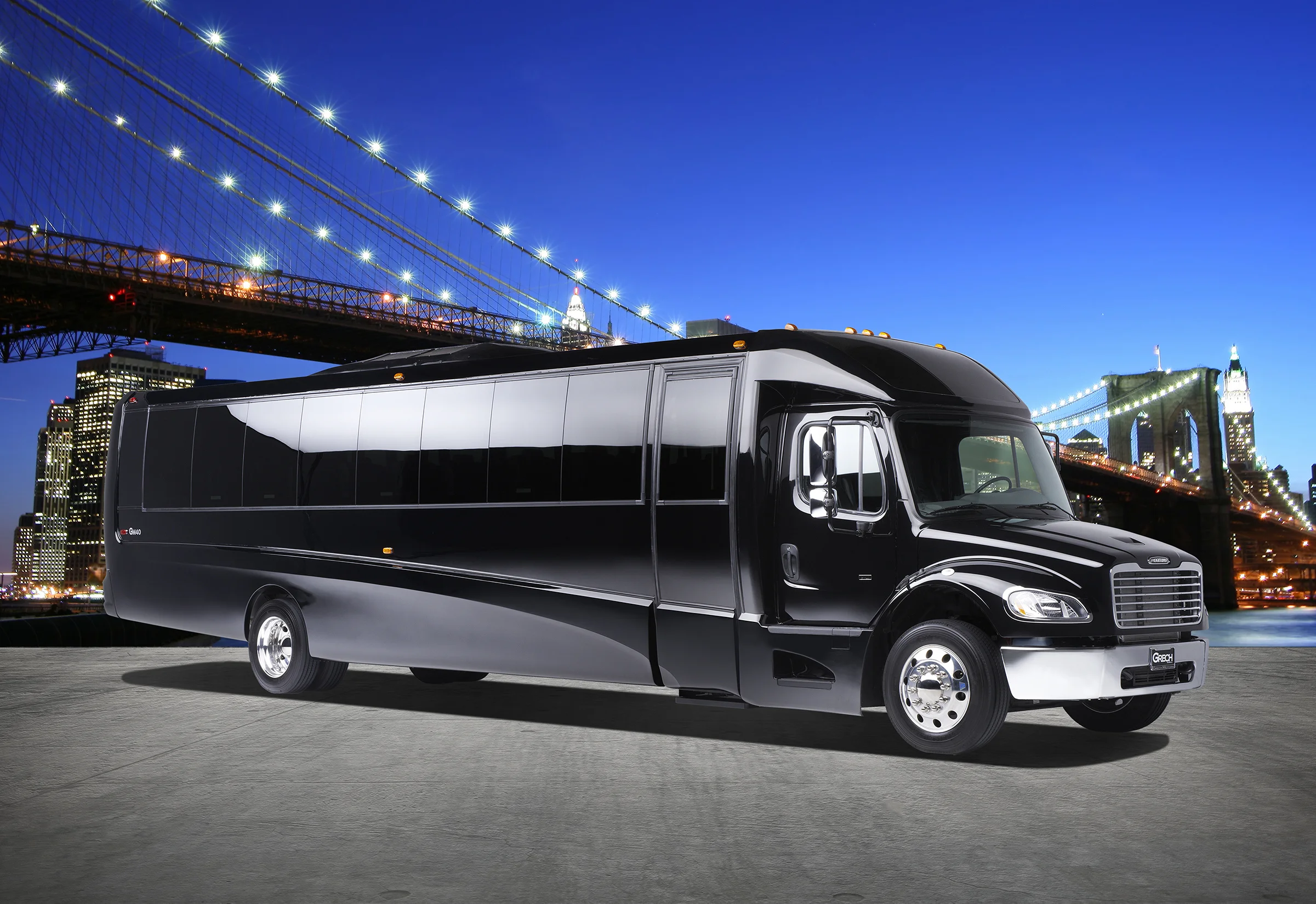 Grech Motors GM40 luxury shuttle bus