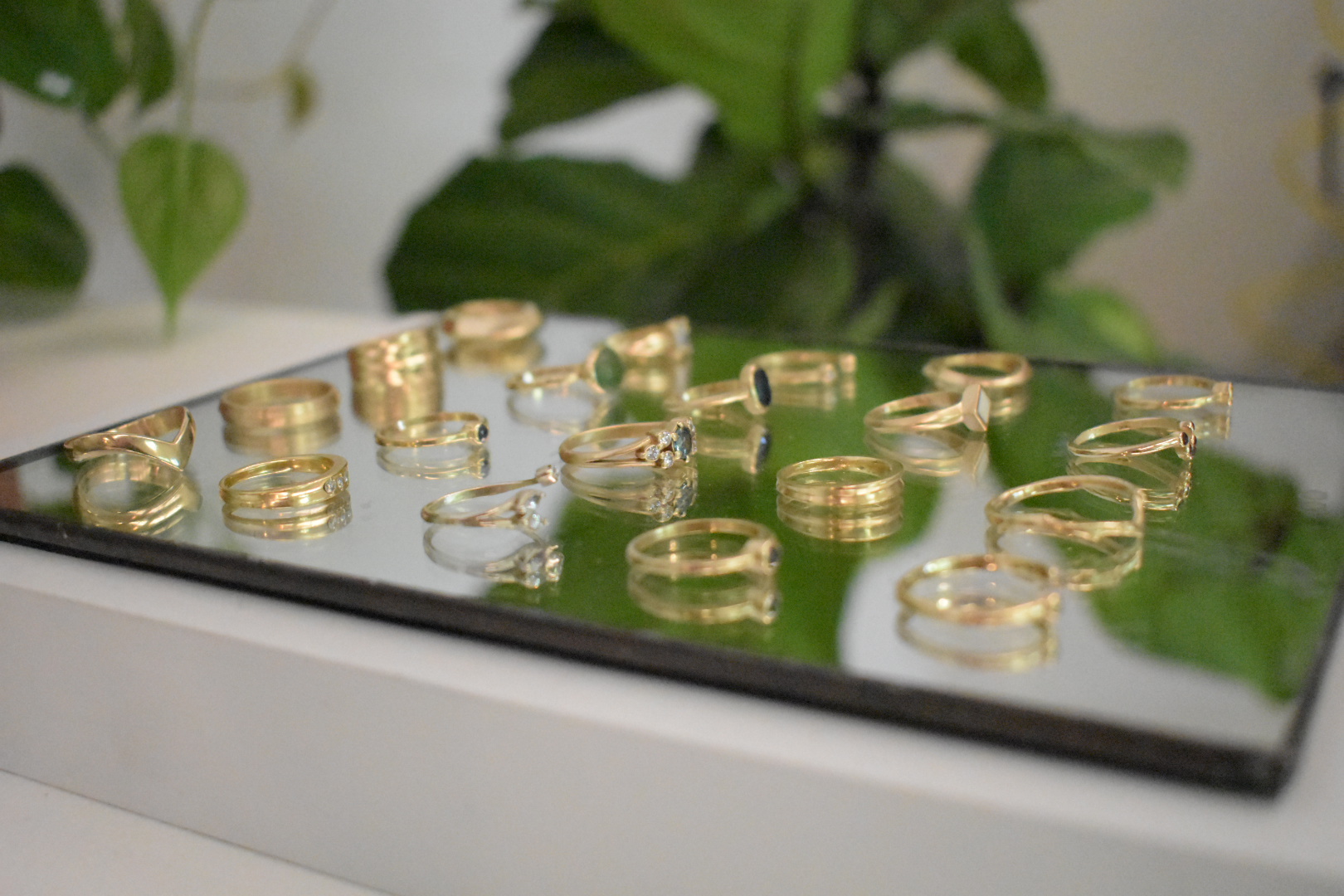 Inside our Beacon, NY Jewelry Studio 