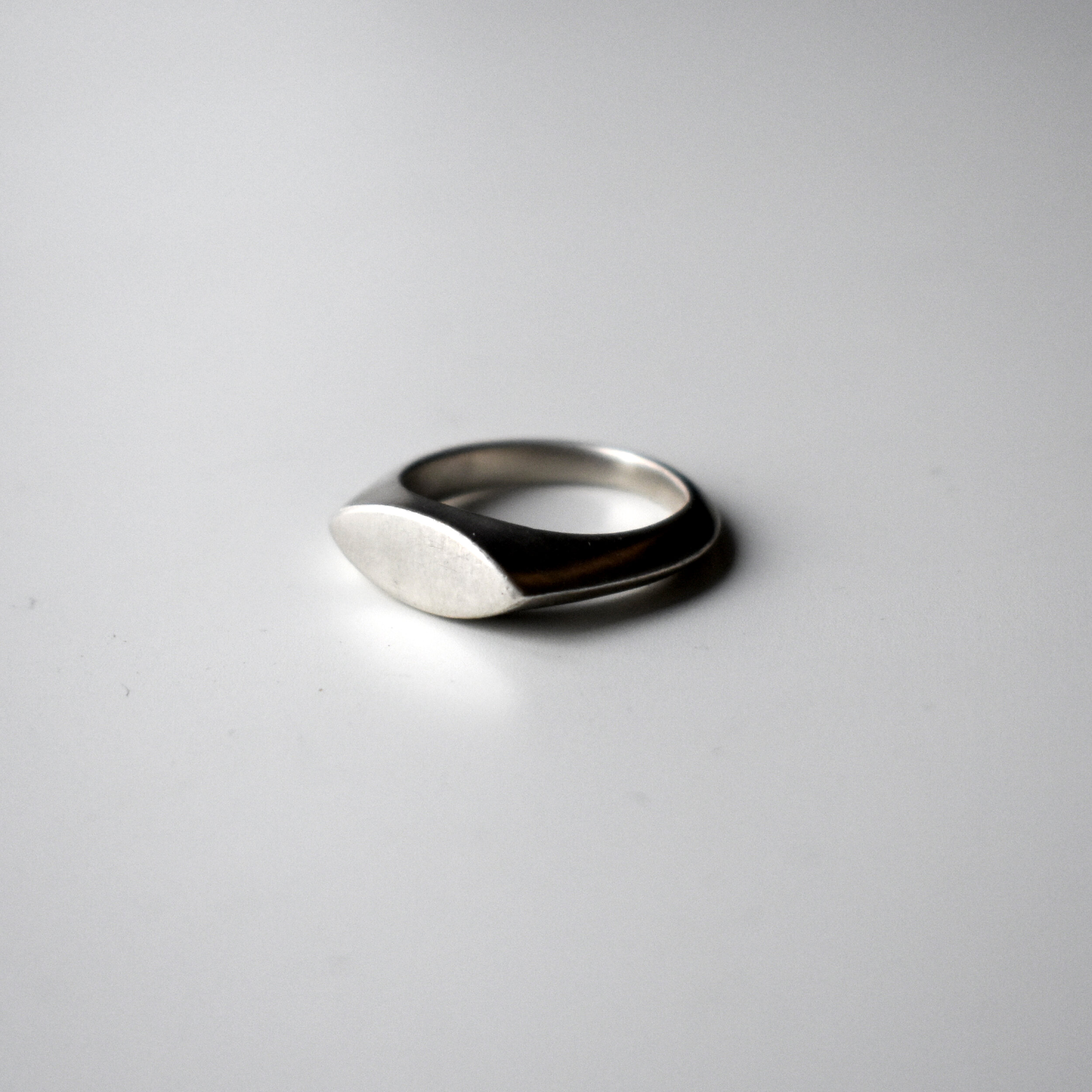 Solid Signet Ring in Silver