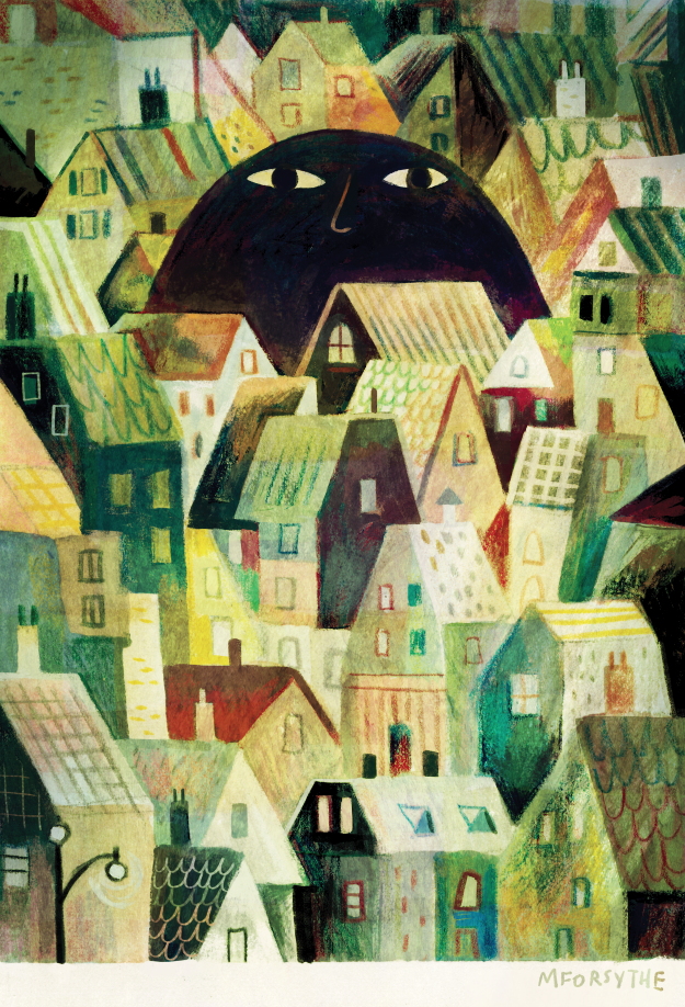 MY VILLAGE - Art Print