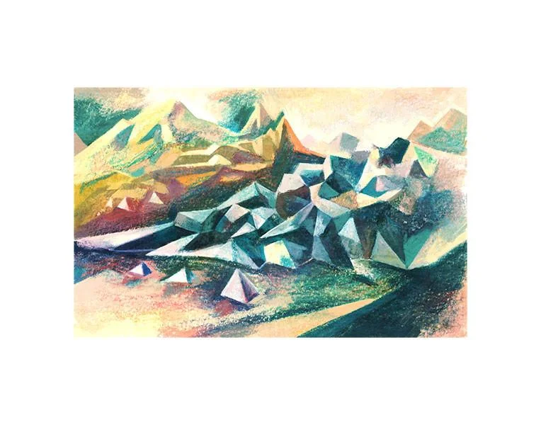 SKAFTAFELL - Art Print
