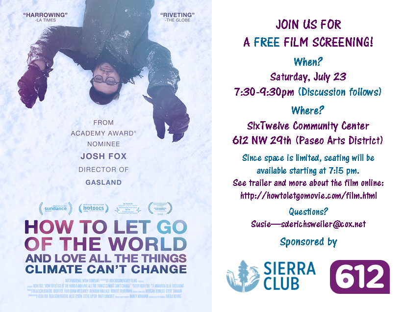 How To Let Go of the World and Love All the Things that Climate Can't Change