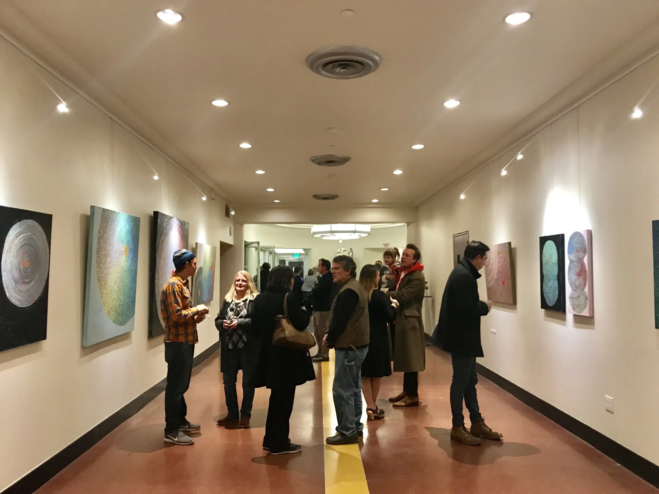 Ruth Loveland's show, "Satellite," March 7, 2018