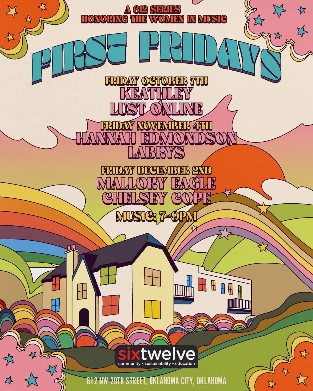 First Friday at SixTwelve: Chelsey Cope and Mallory Eagle