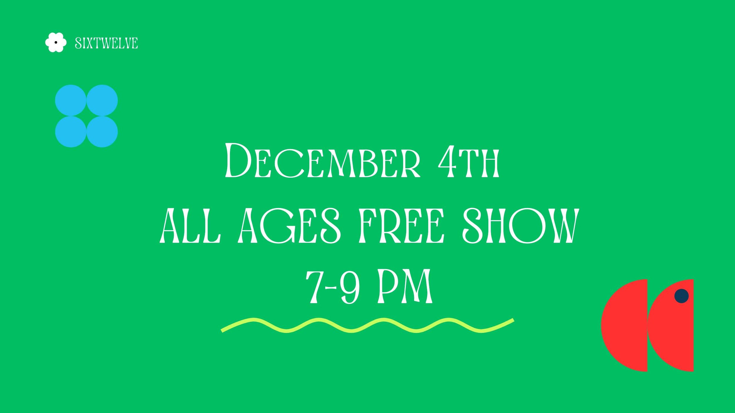 First Friday December 4th