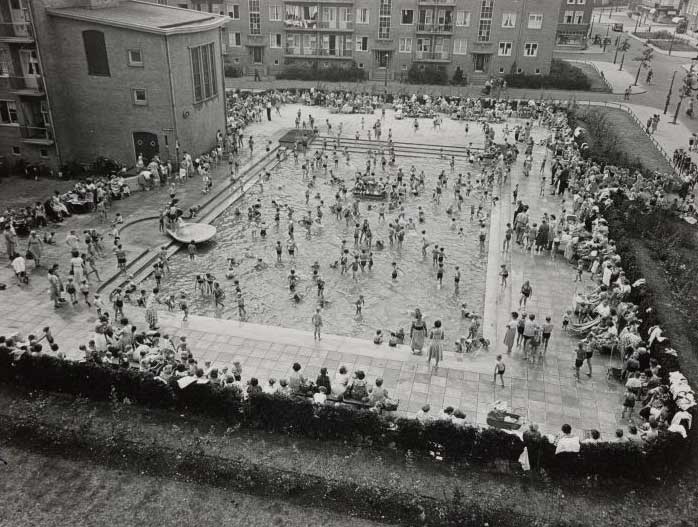 ⎯ Gibraltarbadje, Amsterdam West, 1968