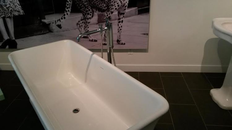 How much chocolate would this Lefroy Brooks bathtub hold?
