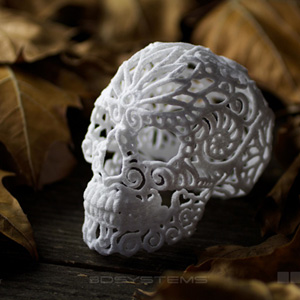 3d Printed Sugar Skull