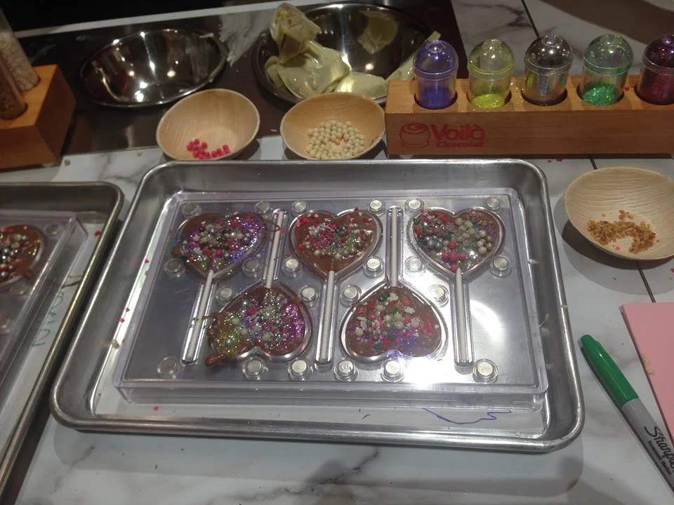 One customer's beautiful (and sparkly) creations.