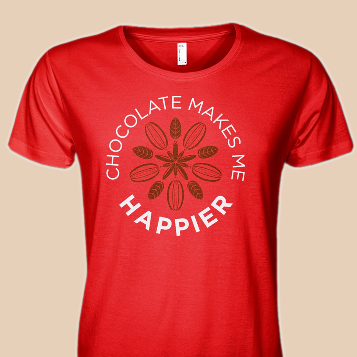 T-Shirts - Red Happier.png