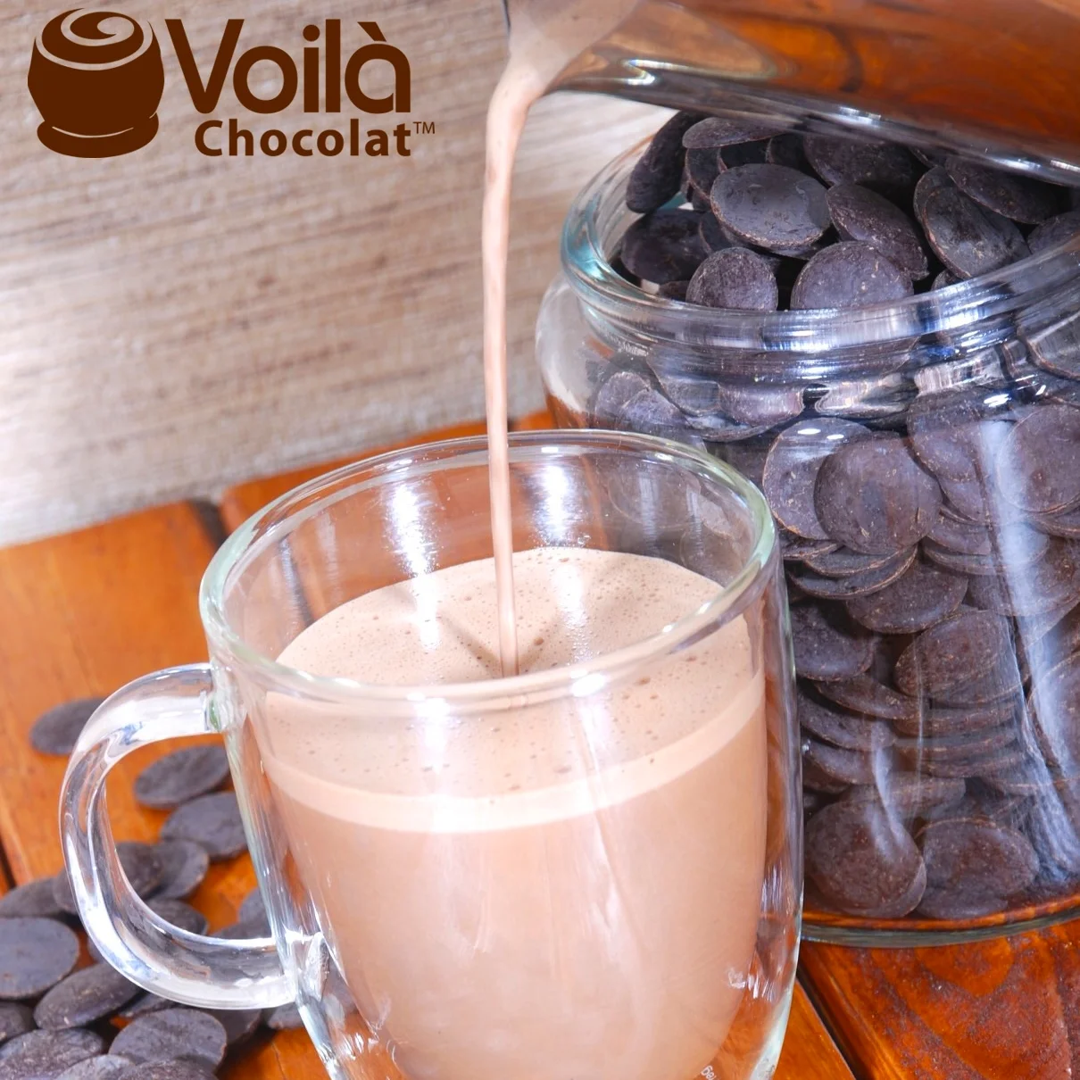 Pouring hot chocolate & Voila Logo a.jpg