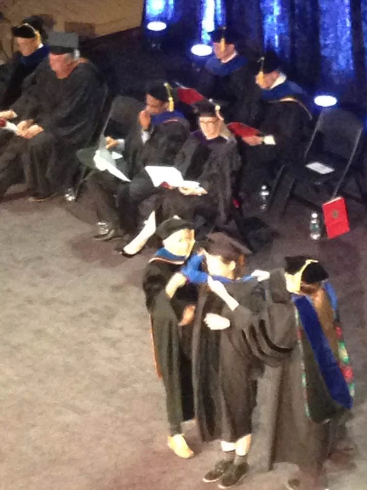 Blurry iPhone photo courtesy of Dr. Oren, Sr.