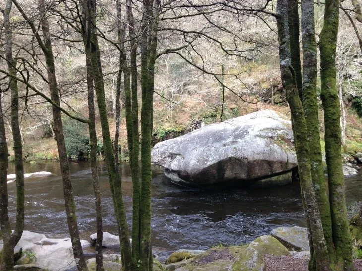 Winter walk at les Roches du Diable