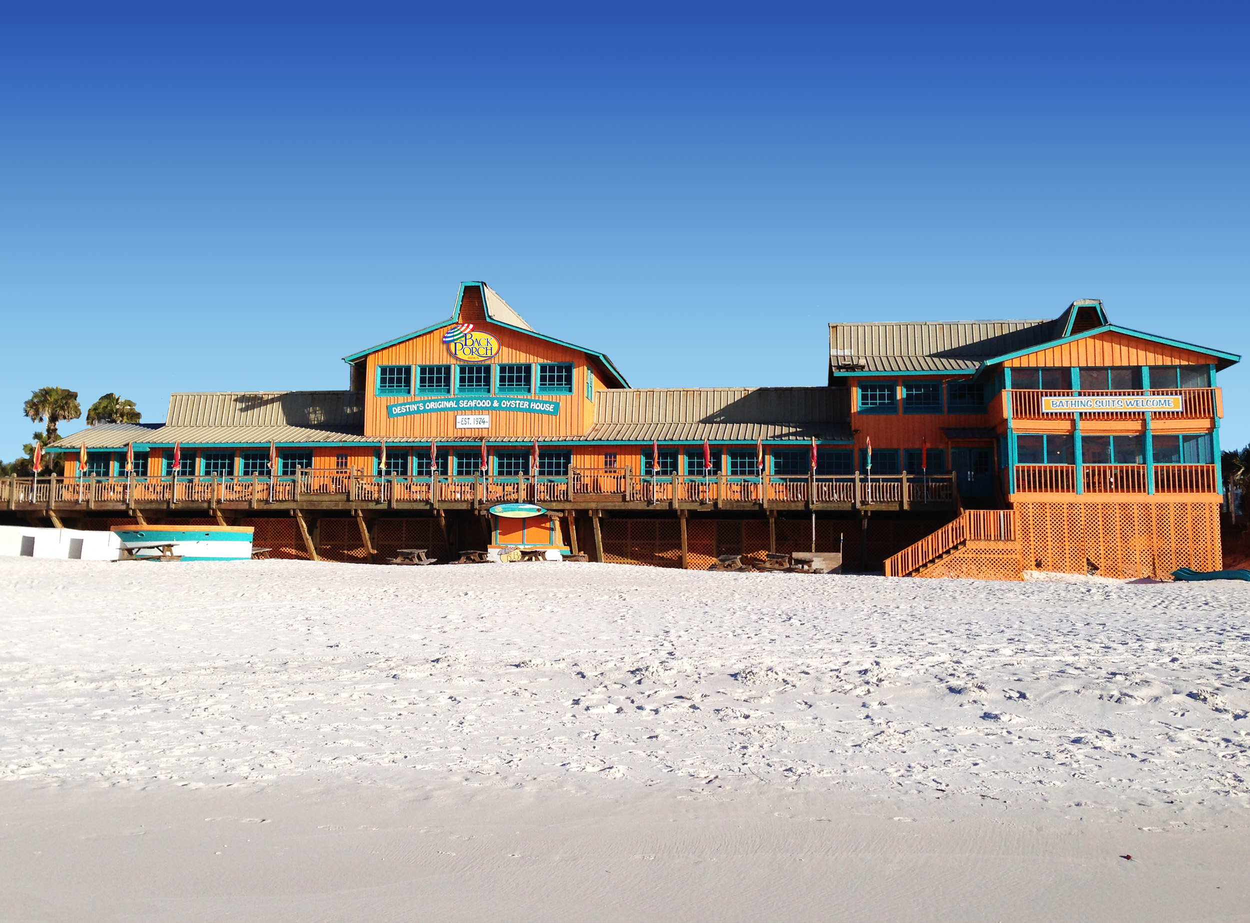   Directly on the Beach in Destin  