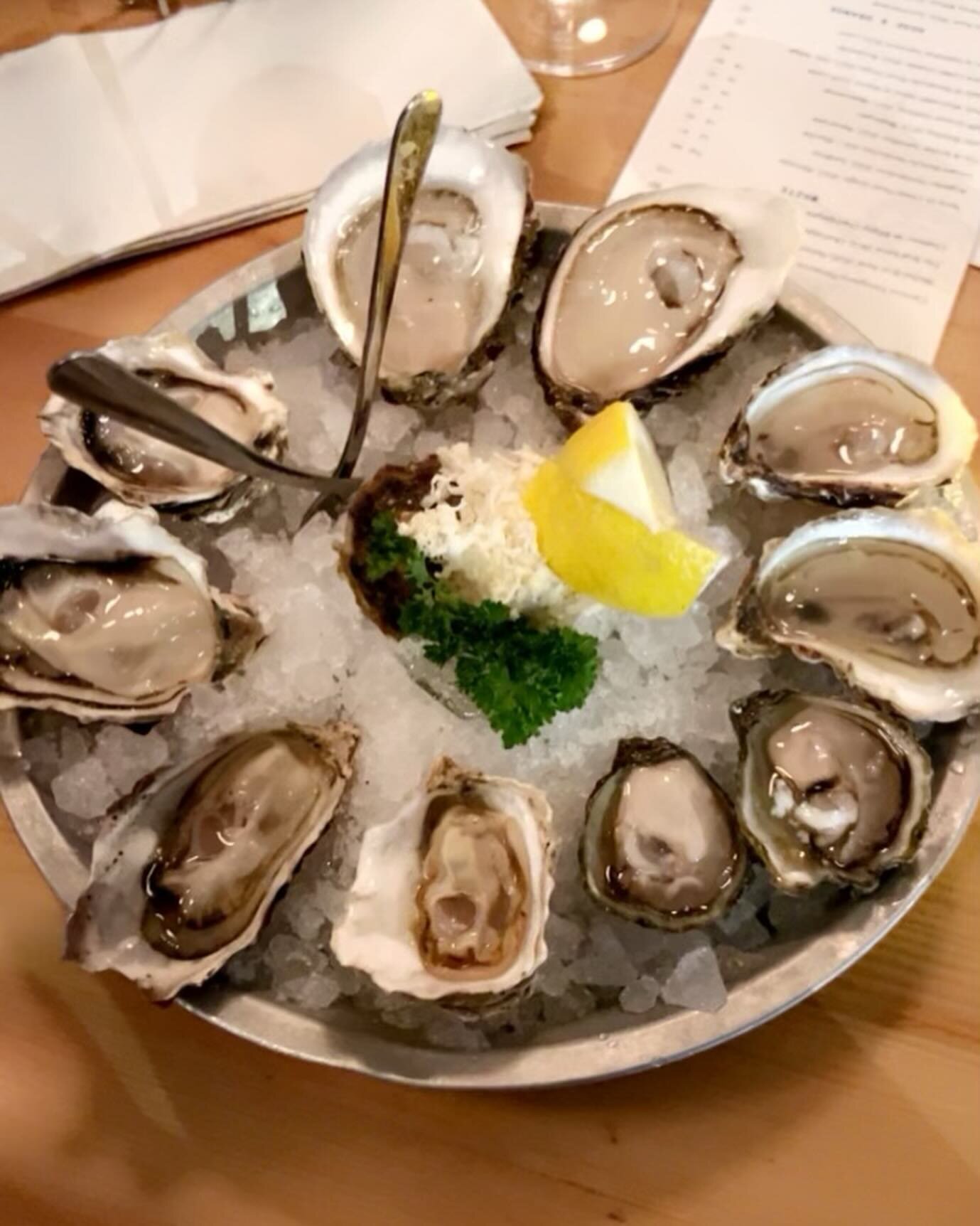 Juicy, delicious oysters at @shucktaylors . So happy to finally visit @wanderingmollusk &lsquo;s new restaurant. Just what Victoria was waiting for!