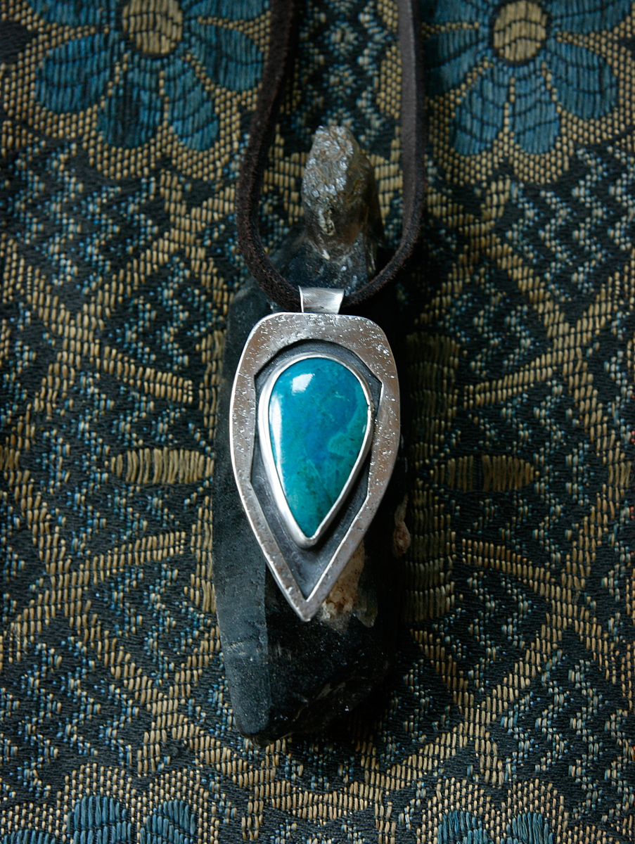 with Chrysocolla
