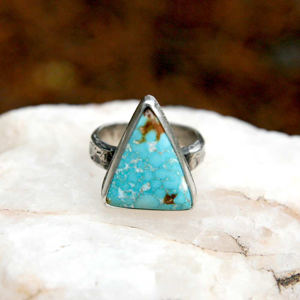 with No 8 turquoise