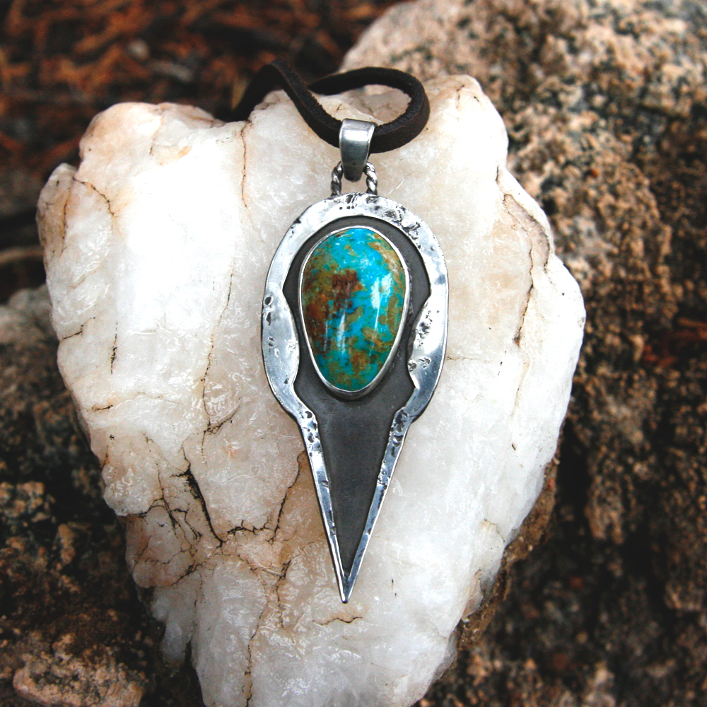 with Ithaca Peak turquoise