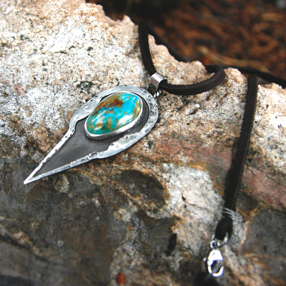 with Ithaca Peak turquoise