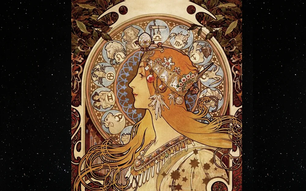 Zodiac, Alphonse Mucha