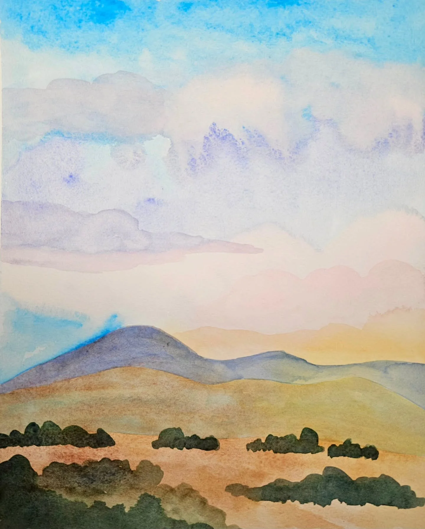 Another Day, Another Dream

8 x 10 Watercolor and mineral pigments on cotton paper

#newmexicopainter #watercolorlandscape #newmexicopainting #landofenchantment #landscapepaintings