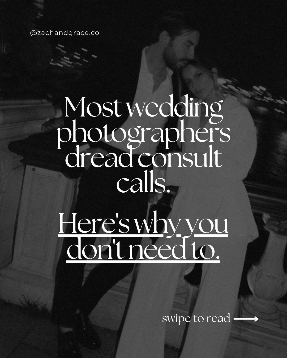 The consultation call is the part of the client journey that makes so many photographers nervous. Usually because they&rsquo;ve decided it has to be a sales call, and they don&rsquo;t want to be a sales person.

Early on we had a perspective shift th