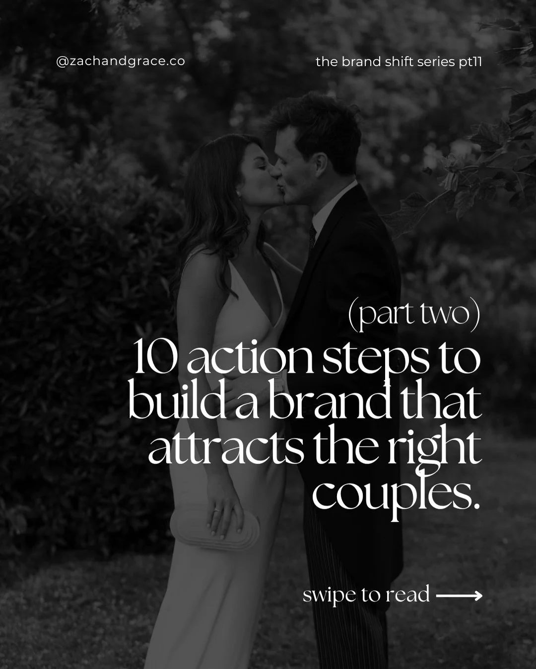 If you caught Part 1 on Saturday, you already have five things to work on. Here are the final five to complete the list.

Together these ten steps cover everything we&rsquo;ve talked about across The Brand Shift - brand, website, Instagram, relations