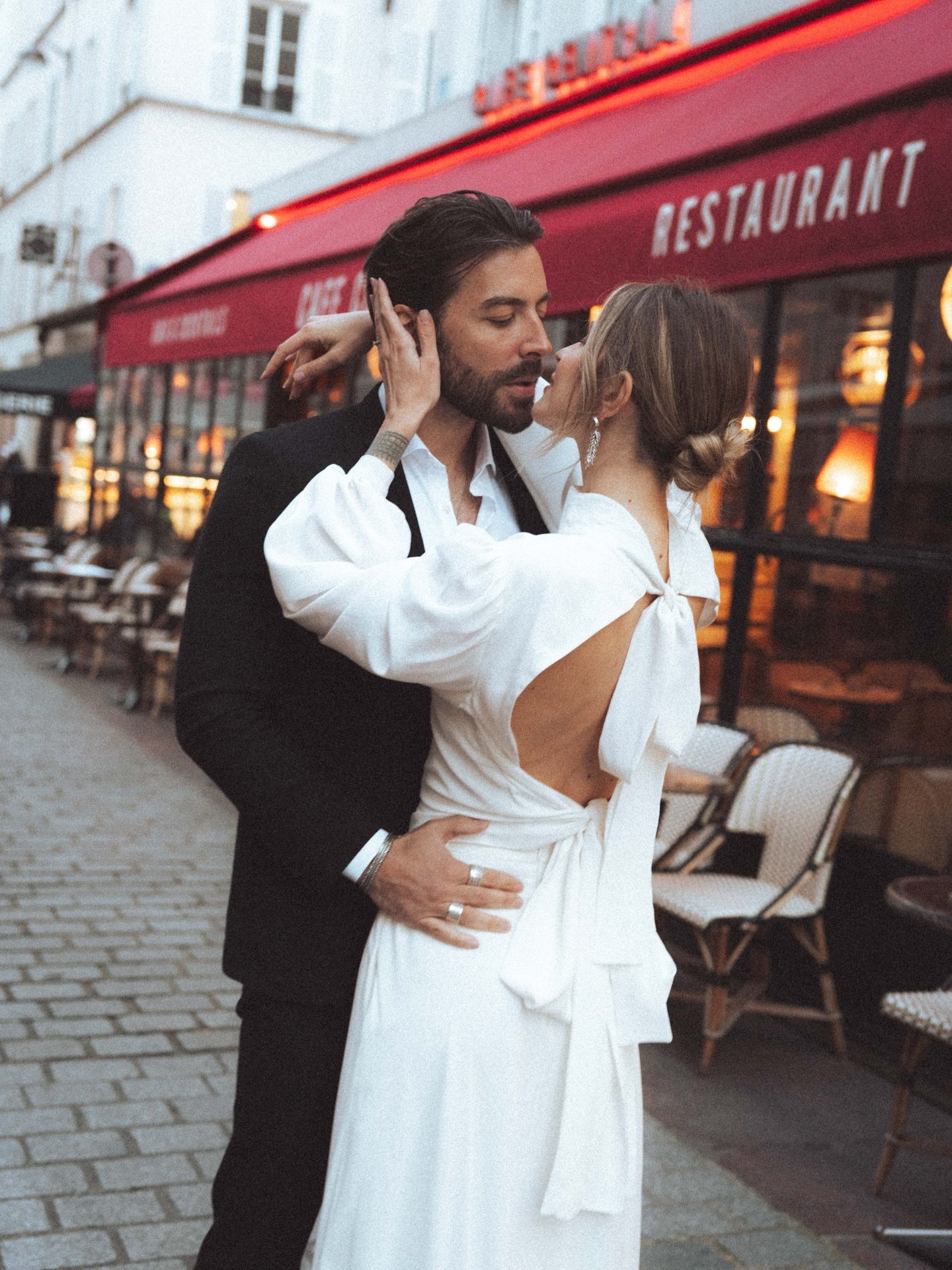 I &amp; B in Paris.

Edited with our &lsquo;Pastel Pink&rsquo; film style preset inside The Disposable Film Preset Pack for photographers. 

#disposablefilmpresetpack #disposablefilm #feelslikefilm #zachandgrace #filmpresets