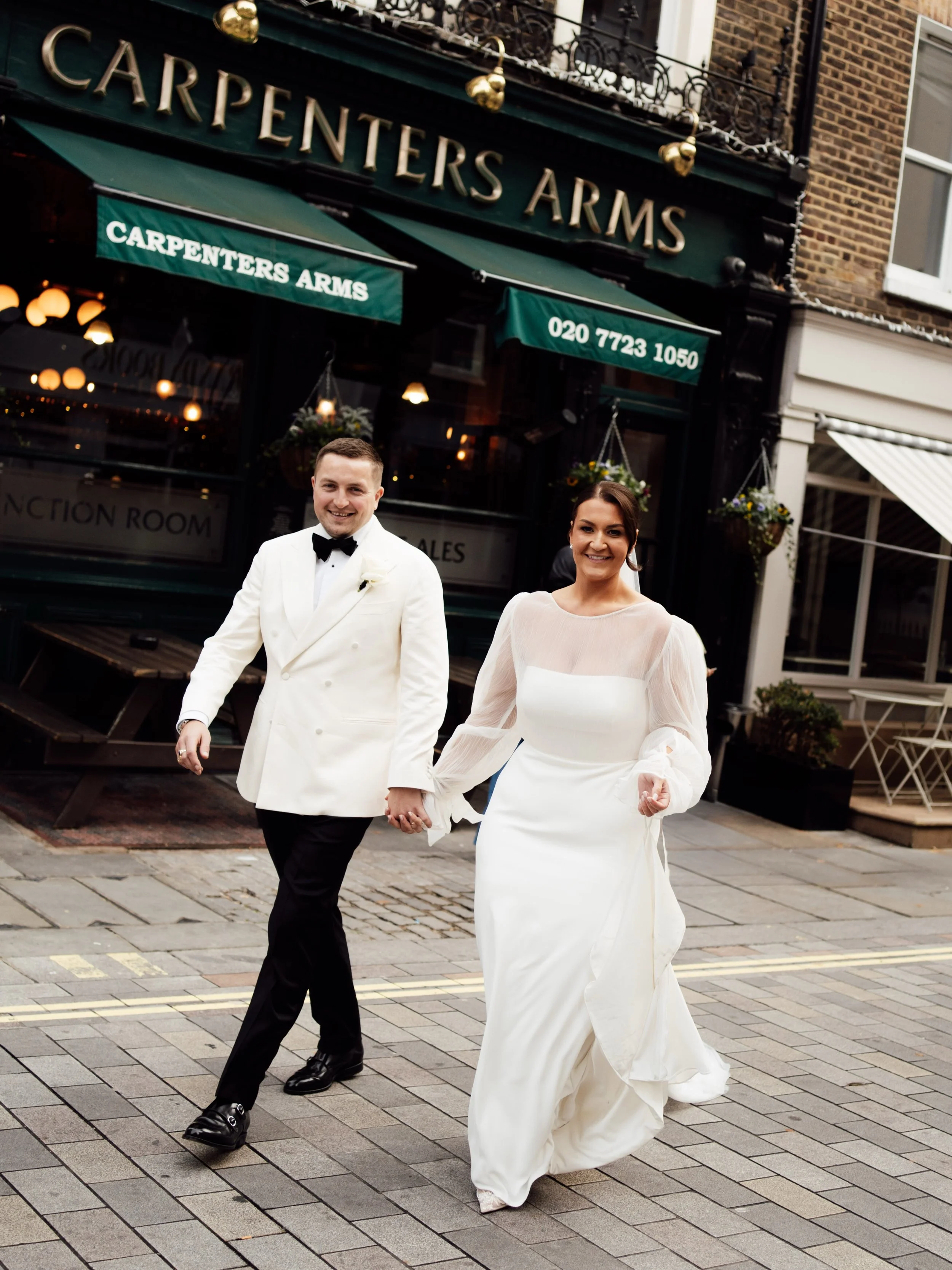 K &amp; J in Marylebone after their town hall wedding ceremony. 

Edited with our &lsquo;Classic&rsquo; editorial style preset from the Union of Two 2.0 Preset Pack for wedding photographers.

#unionoftwo #unionoftwopresets #editorialweddingphotograp