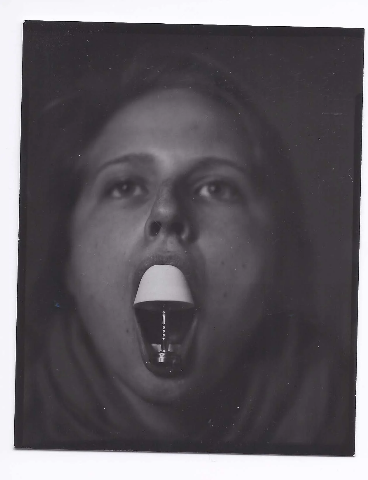  4x5 polaroid, 2013.  
