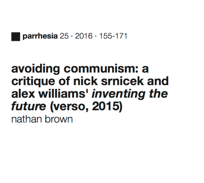 Avoiding Communism