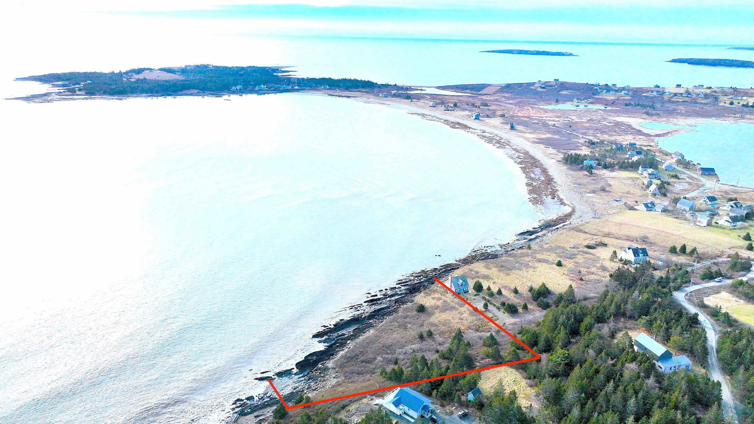 South Facing Lot With 400 Feet of Direct, Bold Oceanfront — DUCKWORTH