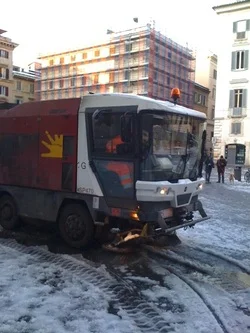 Streetsweepers massage it into submission