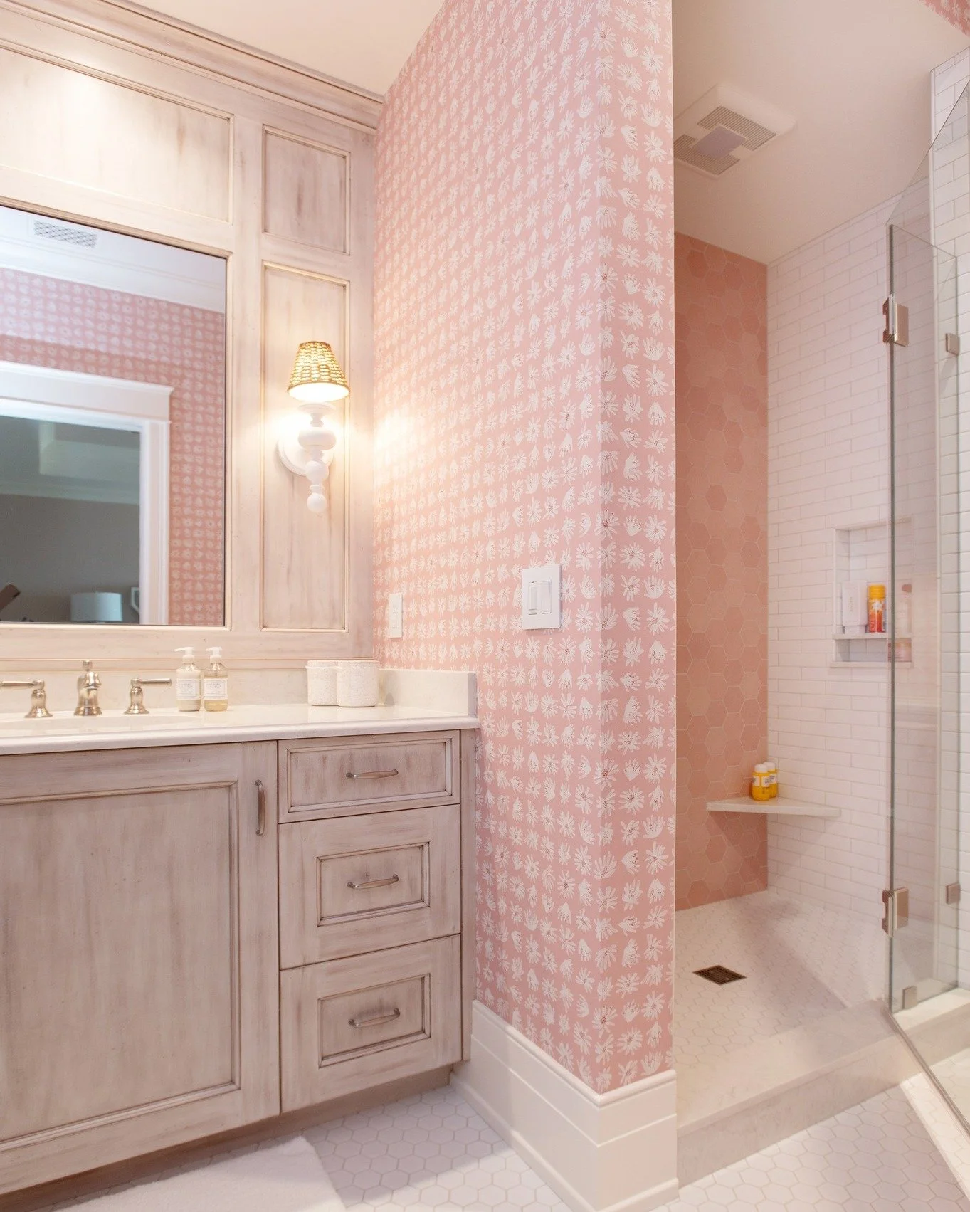 Roses are red, violets are blue&hellip; and this bathroom is the perfect shade of pink for you! 

This Valentine&rsquo;s Day, we&rsquo;re celebrating love in all forms, even for your favorite spaces at home. Thoughtful design, cheerful color, and jus