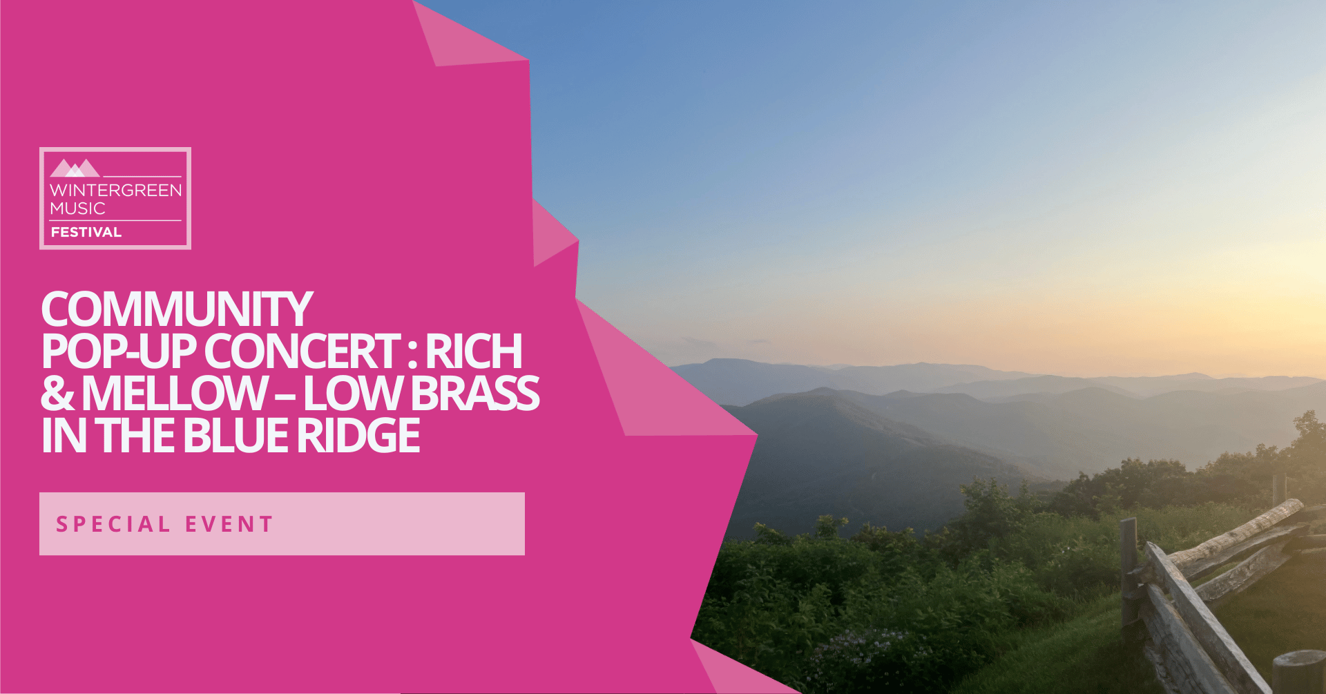 Community Pop-Up Concert: Rich &amp; Mellow – Low Brass in the Blue Ridge