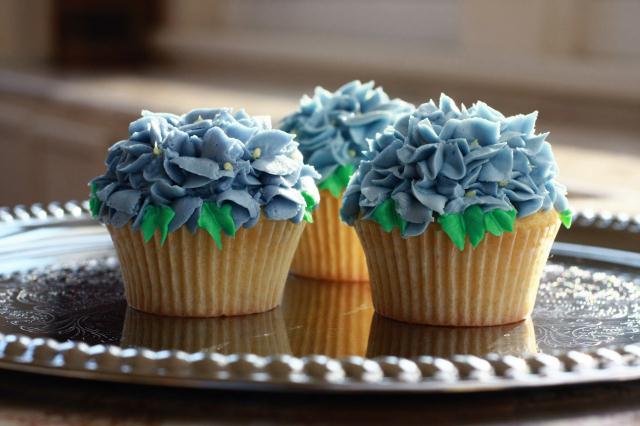 Featuring c upcakes from the Cupcake Company in Penn Laird, Va.