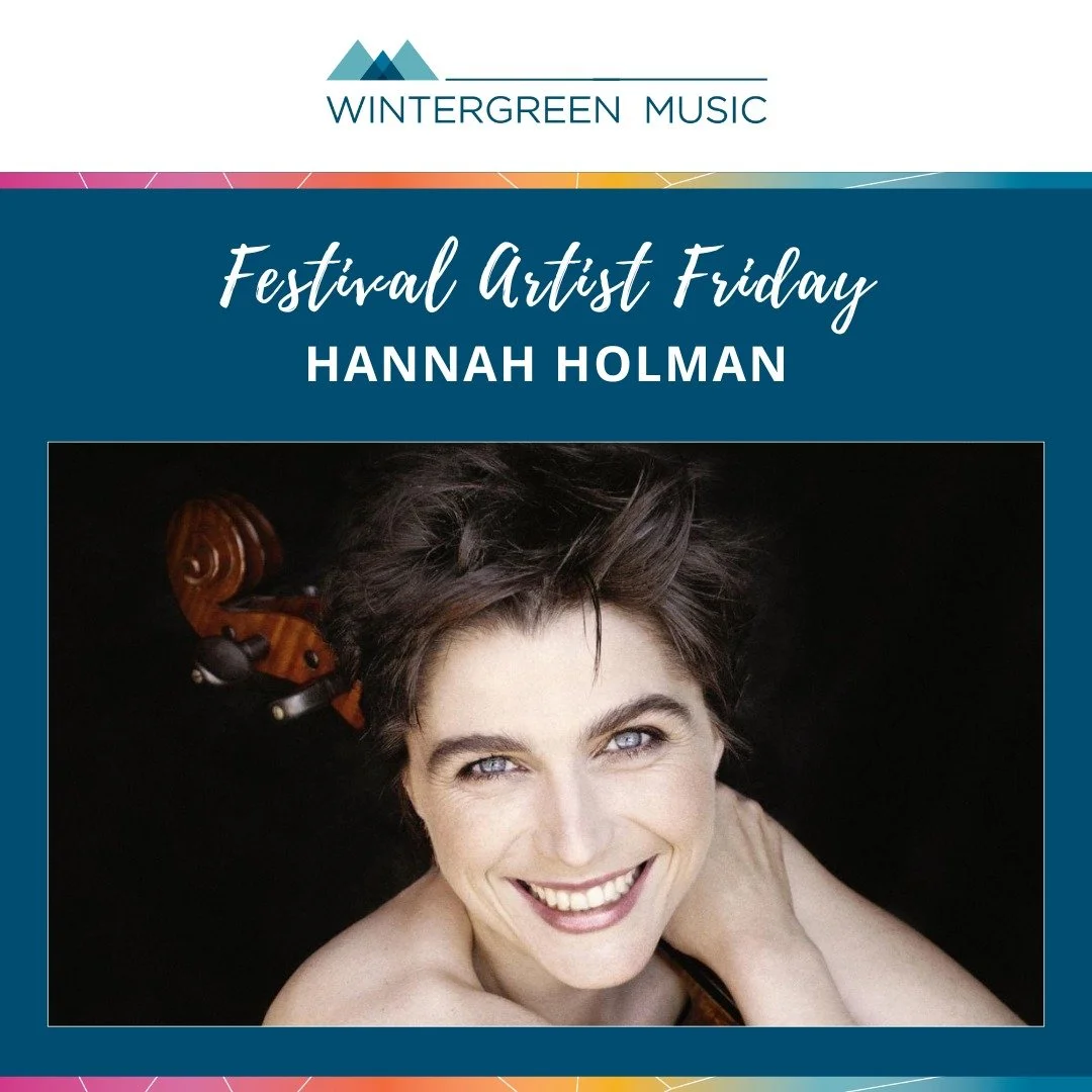 Congrats to Wintergreen Music Festival Artist Hannah Holman, who recently traveled to Oxford, England to perform Eric Starr's &quot;Between the Sandhills and the Sea!&quot;